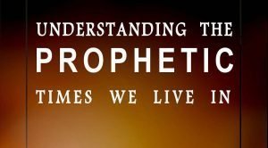 ASR Martins discusses the subject of understanding the prophetic times that we live in.